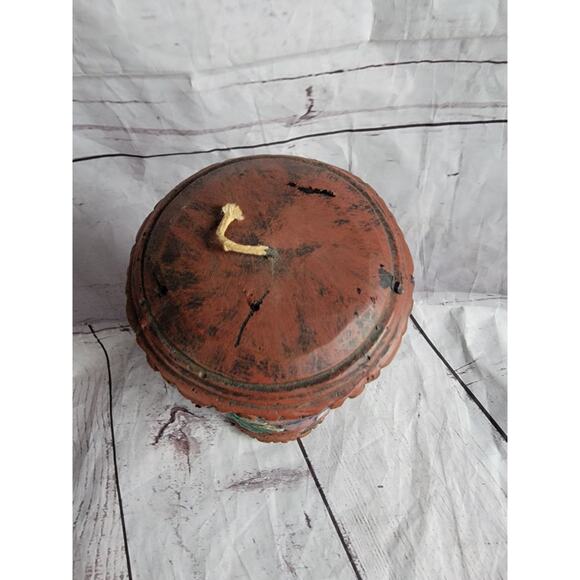 Vintage German 9" Eternal Candle Hand Carved by Gunter Kerzen, Schwatzwald READ - Picture 5 of 8